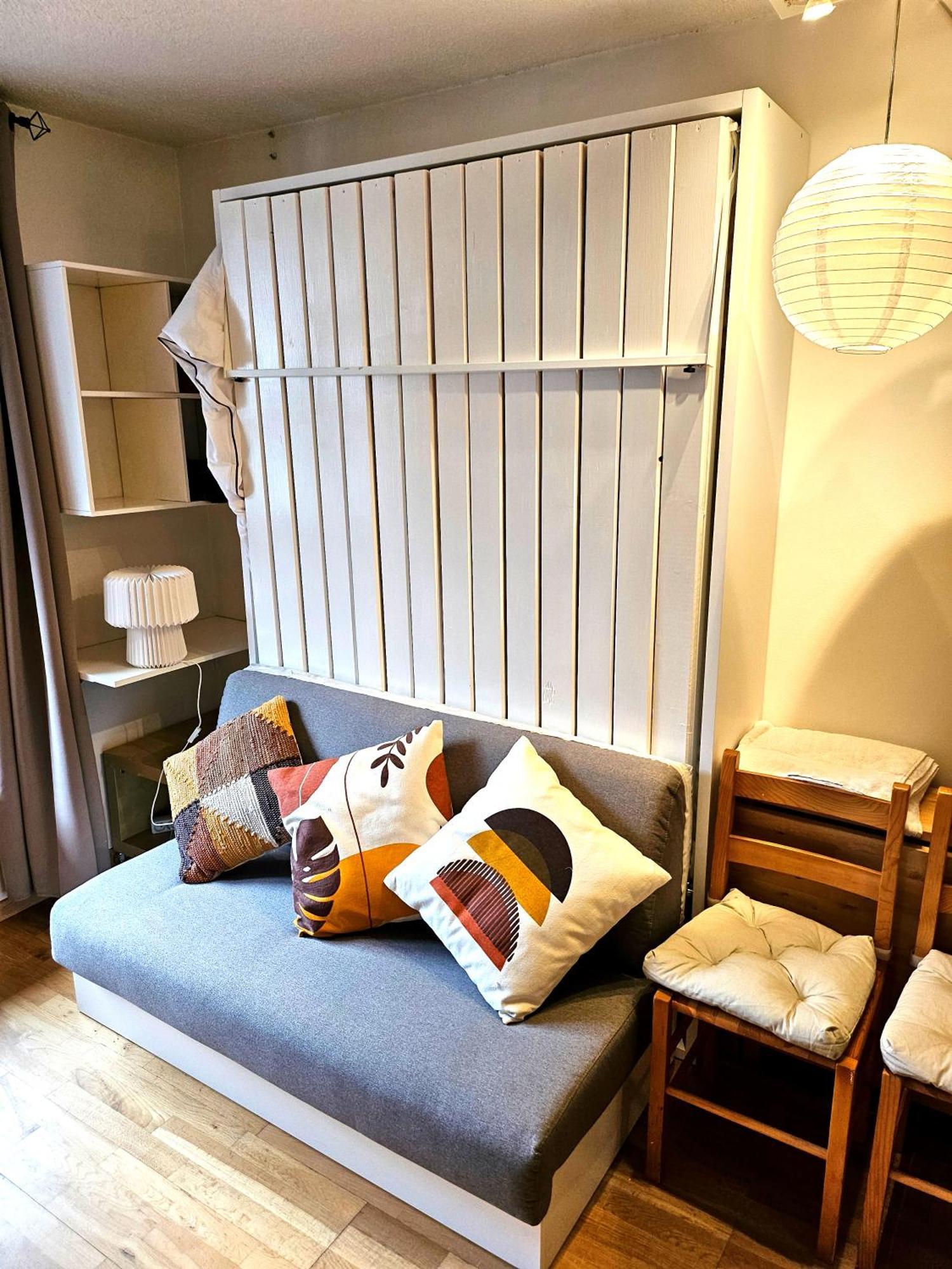 Cozy Chamonix Ski Studio With Mountain Views Екстер'єр фото